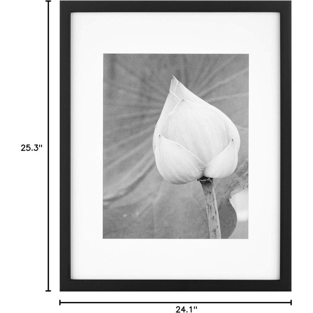 Gallery Perfect 9 Pc Black Photo Frame Gallery Kit Decorative Art Prints Set NEW - Picture 16 of 16